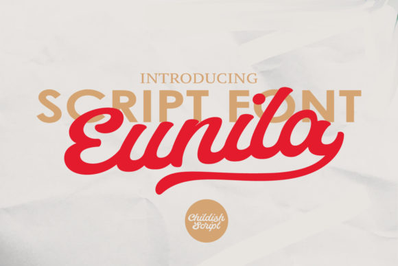 Eunila Font Poster 1