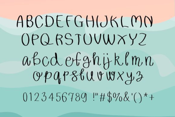 Eva Font Poster 2