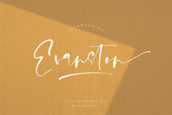 Evanston Font