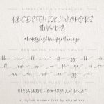 Evanston Font Poster 14