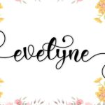 Evelyne Font Poster 1