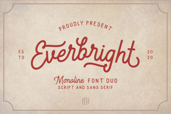 Everbright Font Poster 1