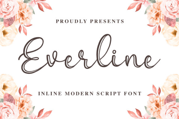 Everline Font Poster 1