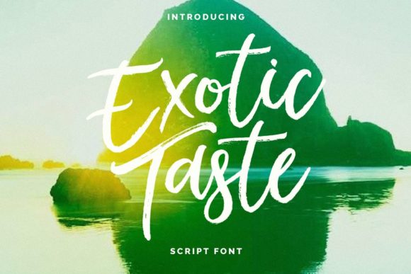 Exotic Taste Font