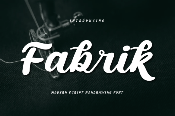 Fabrik Font Poster 1