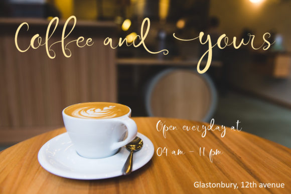 Fabulous Latte Font Poster 4