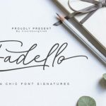 Fadello Font Poster 1