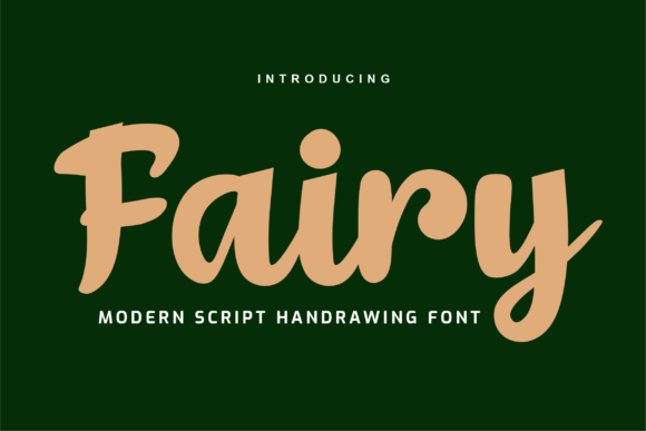 Fairy Font Poster 1