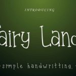 Fairy Land Font Poster 1