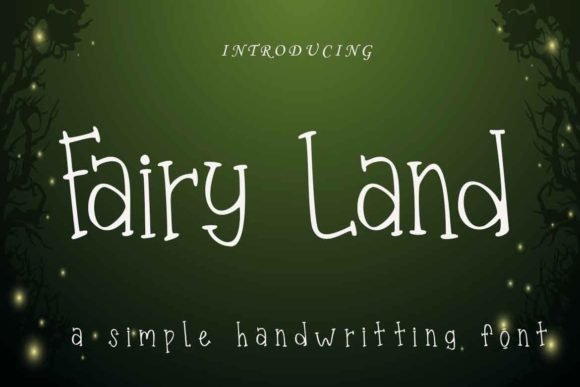 Fairy Land Font Poster 1