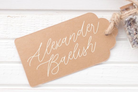 Fairy Lavender Font Poster 3