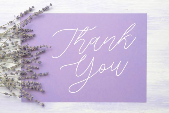 Fairy Lavender Font Poster 7