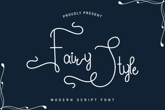 Fairy Style Font Poster 1