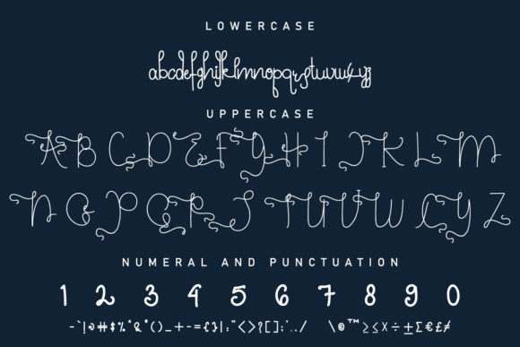 Fairy Style Font Poster 10