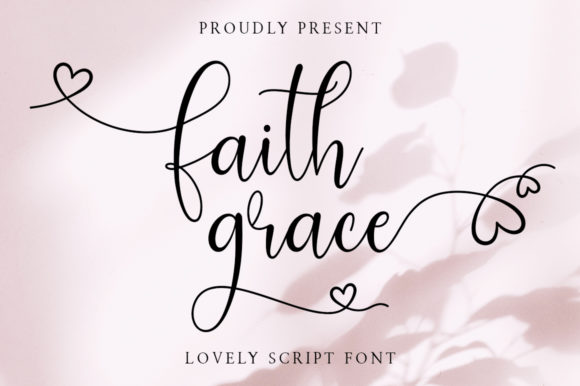 Faith Grace Font Poster 1