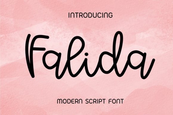 Falida Font Poster 1