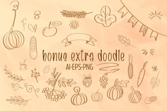 Fall Harvest Font Poster 2