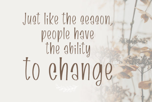 Fall Harvest Font Poster 7