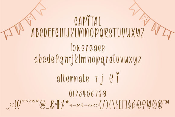 Fall Harvest Font Poster 10