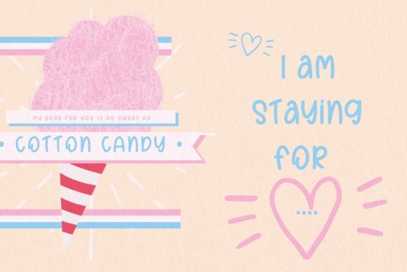 Falling Love Font Poster 6
