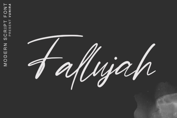 Fallujah Font Poster 1