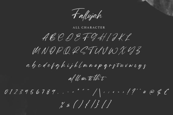 Fallujah Font Poster 5