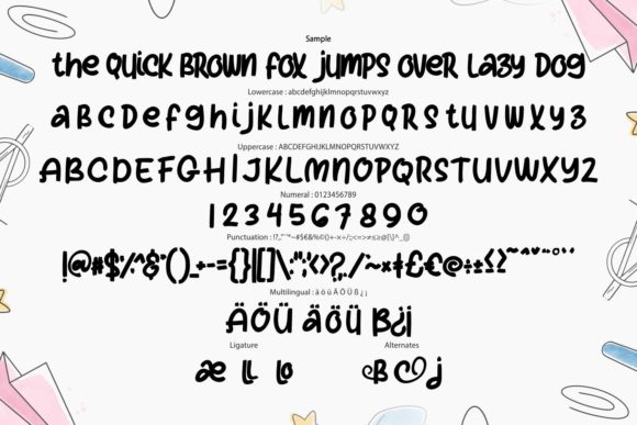 Falose Font Poster 6