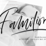 Familior Font Poster 1