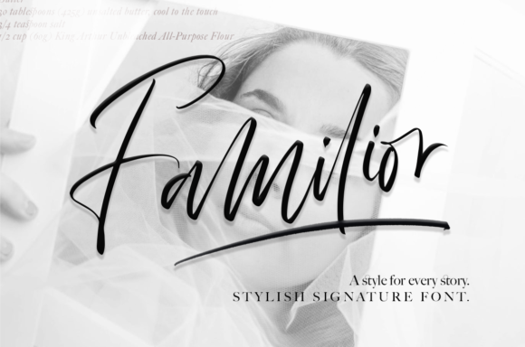 Familior Font Poster 1