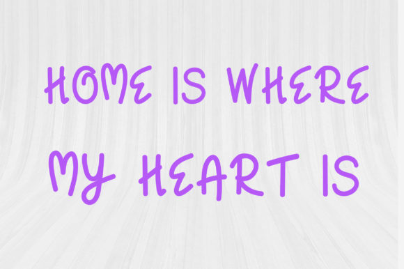 Family Font Poster 3