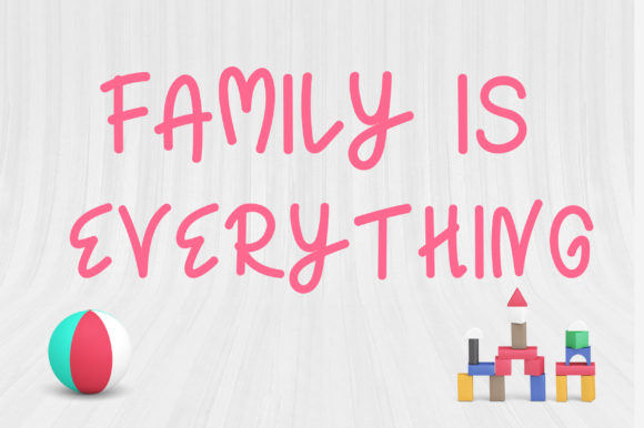 Family Font Poster 4