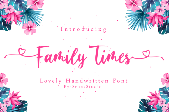 Family Times Font Poster 1