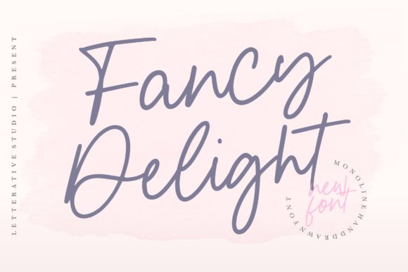 Fancy Delight Font