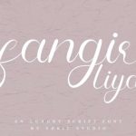 Fangirliya Font Poster 1