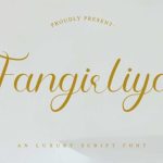 Fangirliya Font Poster 2