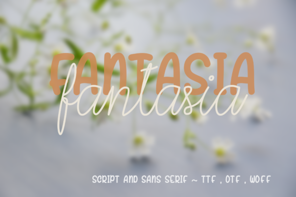 Fantasia Font Poster 1