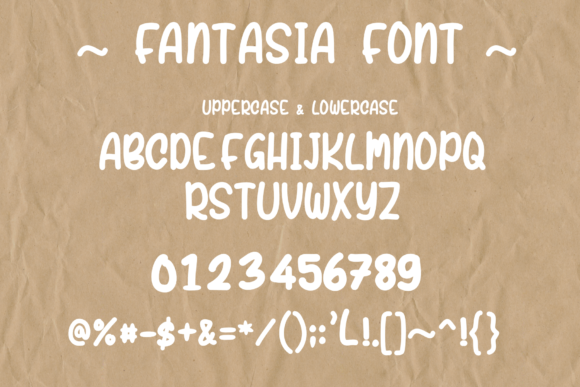 Fantasia Font Poster 4