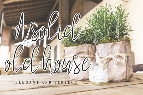 Farmhouse Font Poster 3