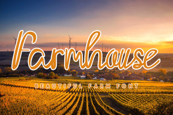 Farmhouse Font