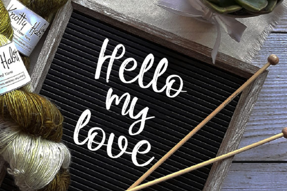 Farmhouse Font Poster 5
