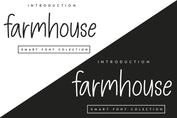 Farmhouse Font Poster 2