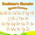 Farmhouse Font Poster 2