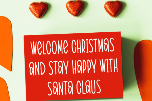 Farmhouse Christmas Font Poster 2