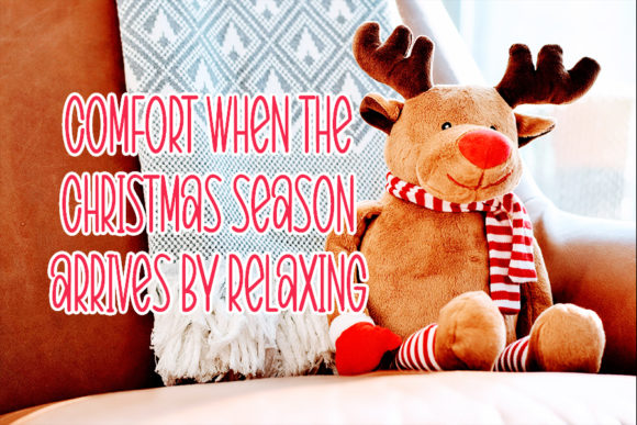 Farmhouse Christmas Font Poster 5