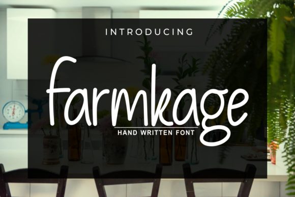 Farmkage Font Poster 1