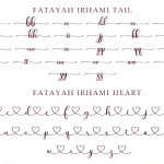 Fatayah Irhami Font Poster 8