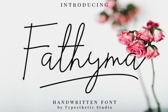 Fathyma Font Poster 1