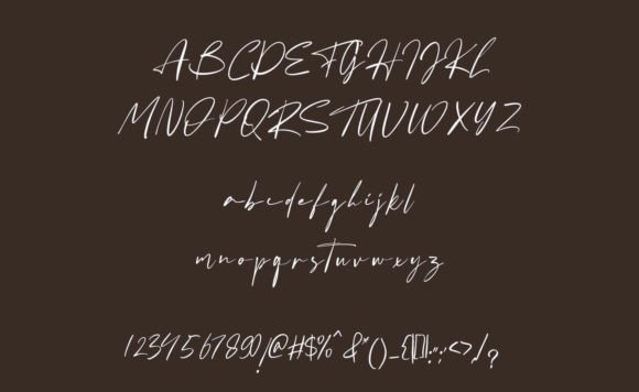 Fatigod Font Poster 4