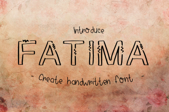 Fatima Font Poster 1
