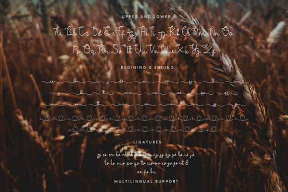 Feeling Beiges Font Poster 2